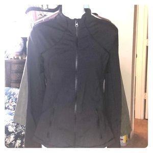 Black Lululemon Zip-Up Jacket